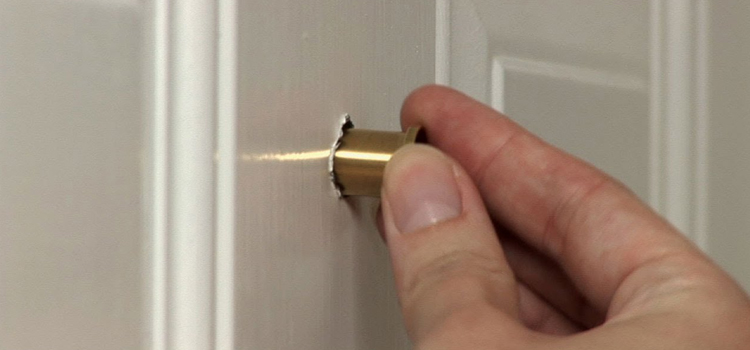 peephole door repair in Washington