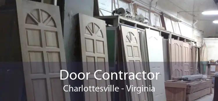 Door Contractor Charlottesville - Virginia