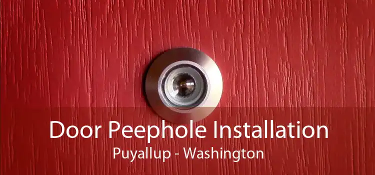 Door Peephole Installation Puyallup - Washington