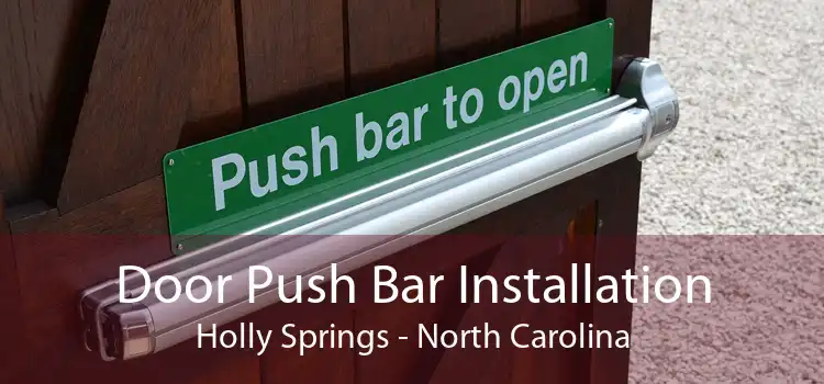 Door Push Bar Installation Holly Springs - North Carolina