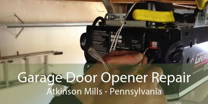 Garage Door Opener Repair Atkinson Mills - Pennsylvania