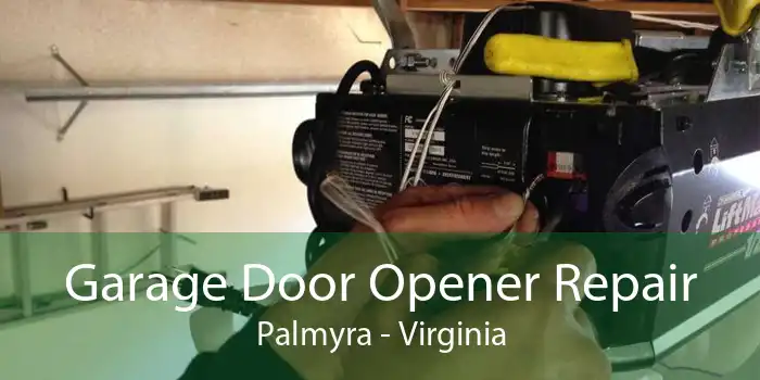 Garage Door Opener Repair Palmyra - Virginia