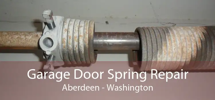Garage Door Spring Repair Aberdeen - Washington