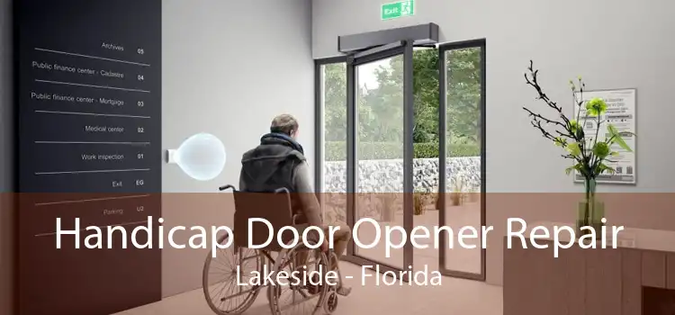 Handicap Door Opener Repair Lakeside - Florida