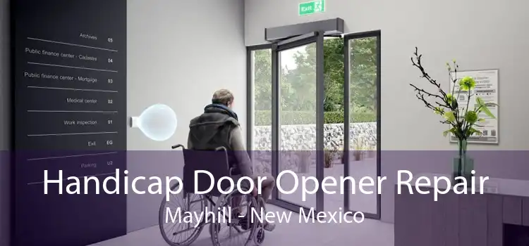Handicap Door Opener Repair Mayhill - New Mexico