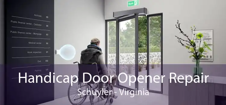 Handicap Door Opener Repair Schuyler - Virginia