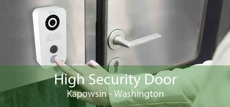 High Security Door Kapowsin - Washington