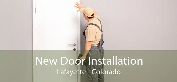 New Door Installation Lafayette - Colorado