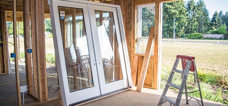 french door installation Hickory